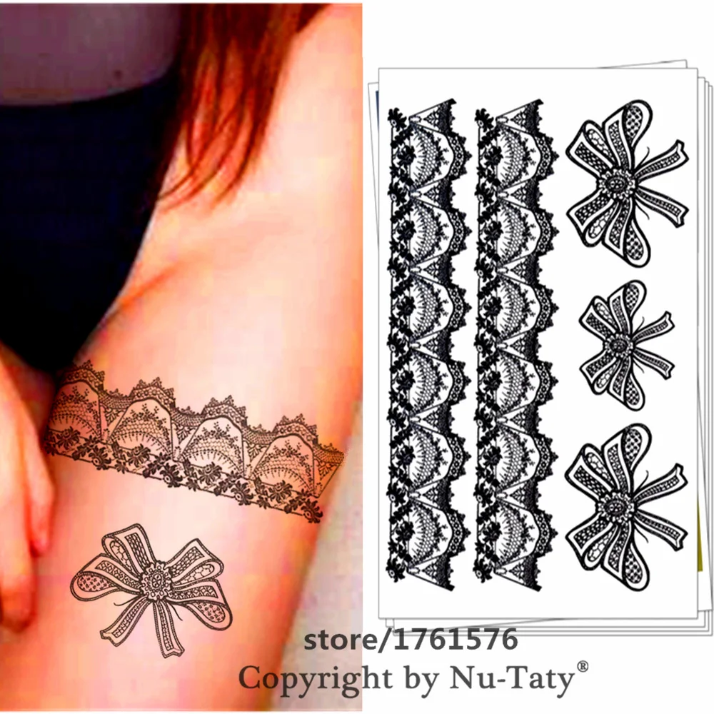Tribal-Tattoos 25-font-b-Tribal-b-font-Style-Temporary-font-b-Tattoo-b-font-Body-Art-font