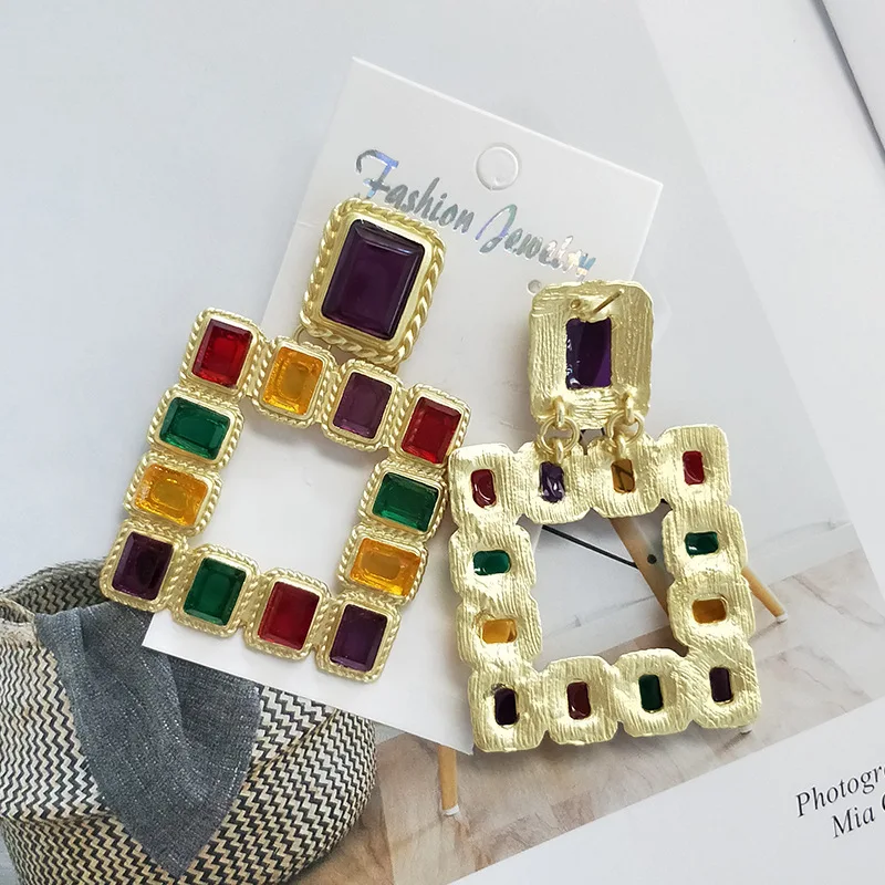 For Women Girl Gift Stud Earrings Statement EarringsFashion Drop Dangle Earrings Wedding Gift Vintage Jewelry Wholesale Hot Sale4