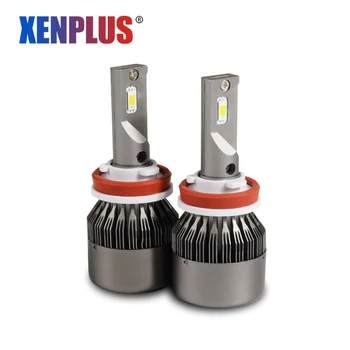 

Xenplus Auto headlamp H11 LED H7 Car light led Bulb H1 H4 HB3 HB4 9005 9006 9012 Super bright headlight 12V 40W 6000K 7200LM