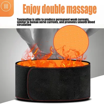 

Good Healthy USB Heating Massage Belt Waist Brace Lumbar Warmer Carbon Fiber Heated Pad