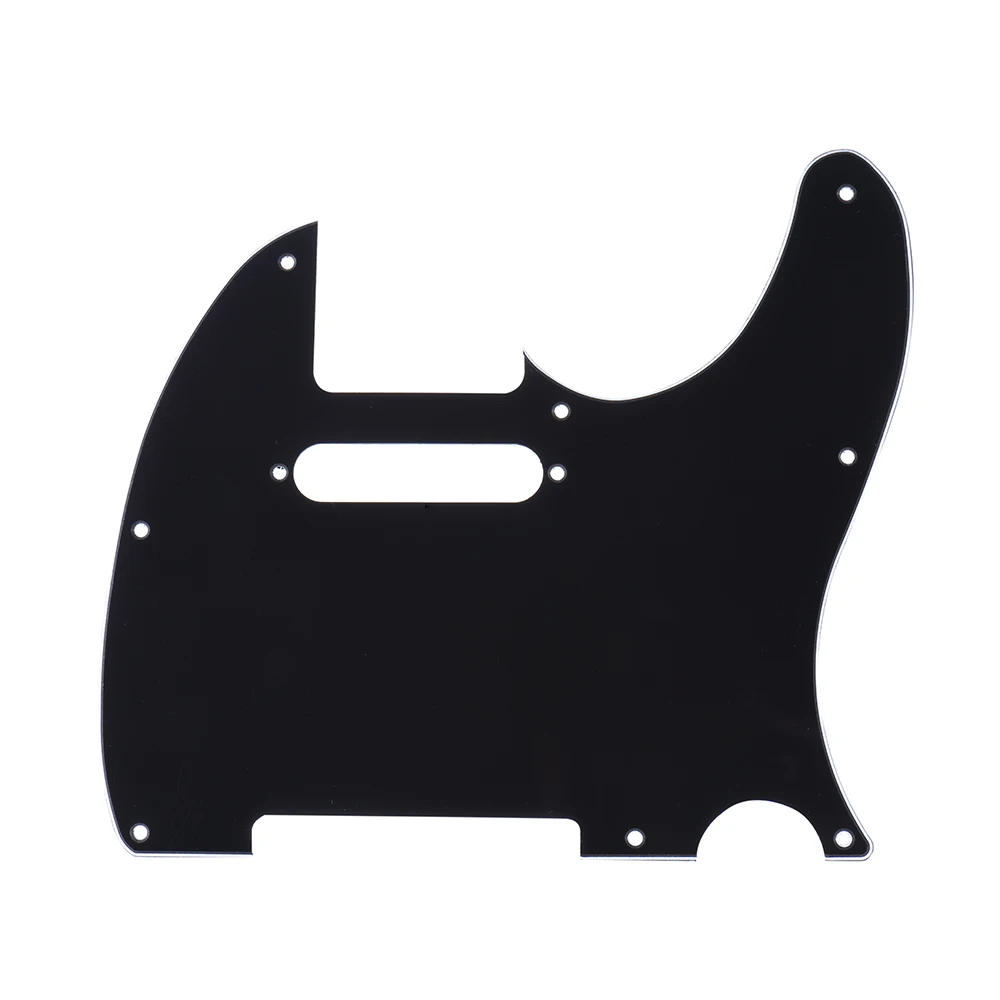 

Pickguard Pick Guard 3Ply Construction for Telecaster Standard Modern Style Electric Guitar Black