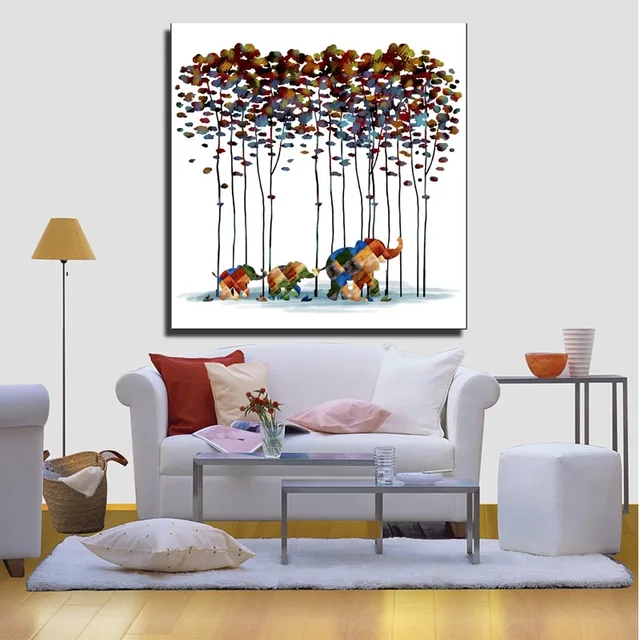 Wall Art Canvas Painting Art Poster Wall Pictures for Living Room