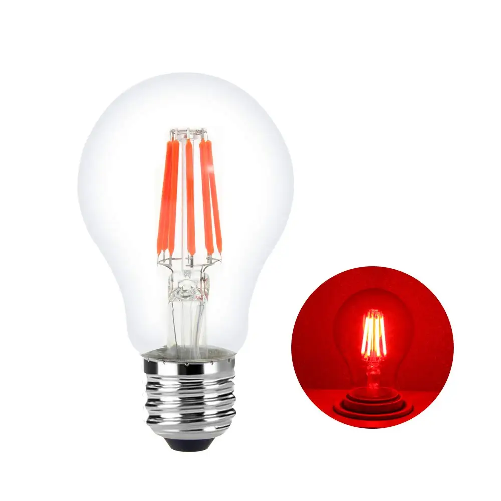 

LED Grow Light Bulb 8W E26 E27 LED Filament Bulb Plant Grow Lamp 110V 220V For Indoor Plants Flower Greenhouse Hydroponics Tent