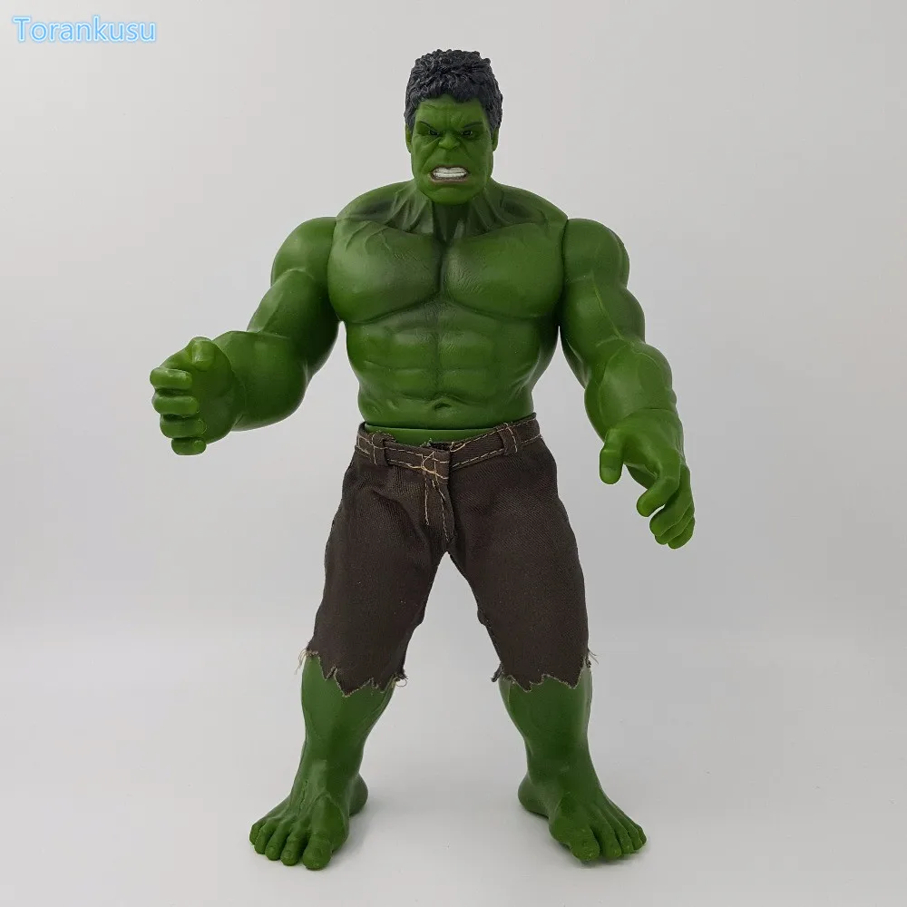 Hulk Action Figure Avengers Incredible Hulk Iron Man Hulk Buster Age Of Ultron Hulkbuster 25CM PVC Collectible Model Toys Hulk