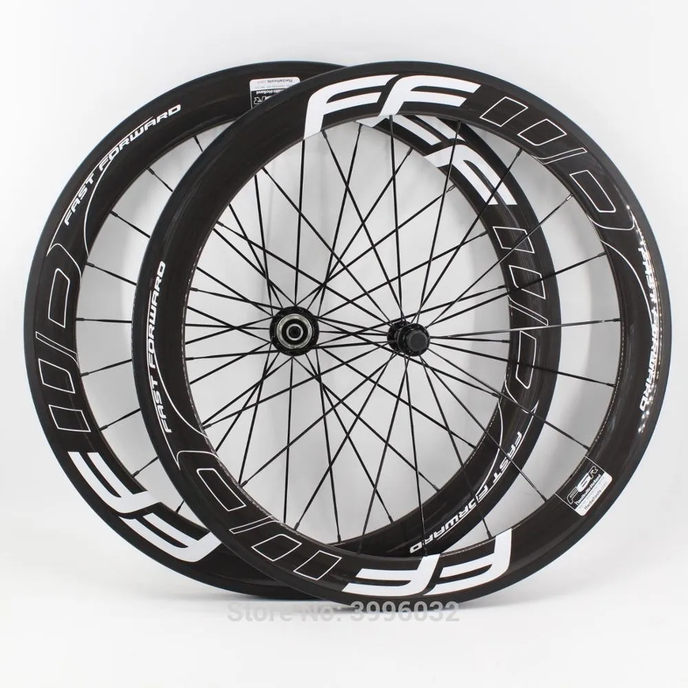 New 700C 60mm clincher rim Road bike UD full carbon fibre light bicycle