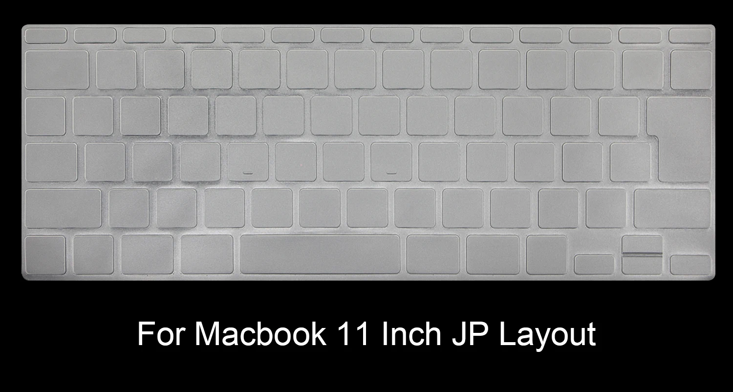 HRH ТПУ США ЕС Клавиатура Обложка протектор кожи для Macbook Air 11 13 retina Pro 1" 13" 1" 17" для нового Mac iMac и волшебная клавиатура - Цвет: 11 Japan Version