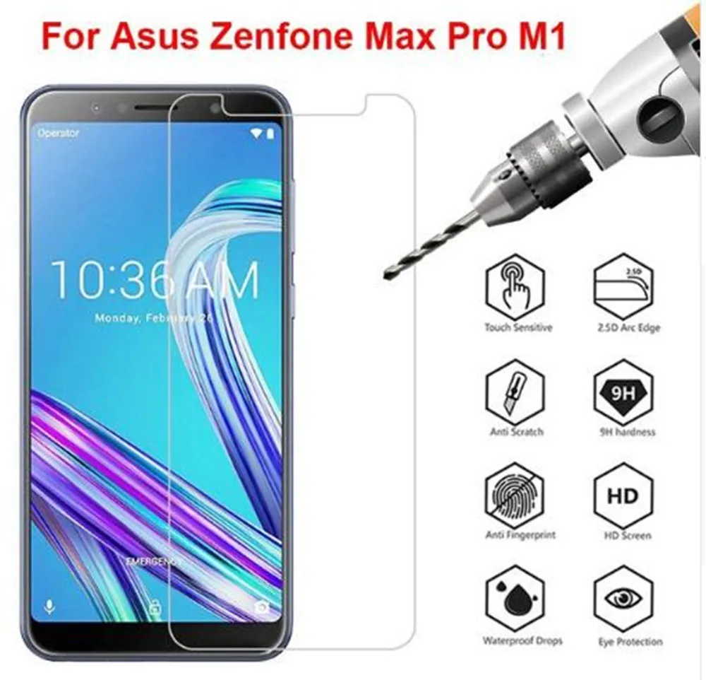 

Tempered Glass Asus ZenFone Max Pro M1 ZB602KL Screen Protector Asus ZenFone Max Pro M1 ZB602KL ZB 601KL Protective Glass Film