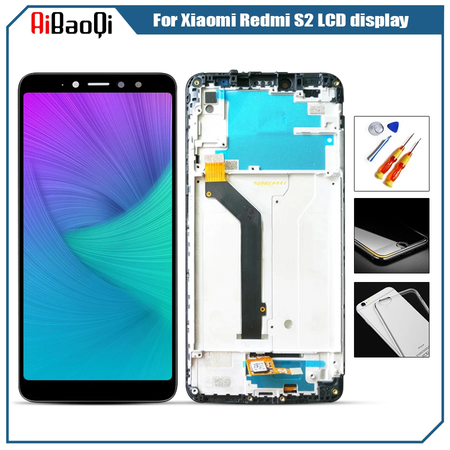 

For Xiaomi Redmi S2 Touch Screen and LCD Display Xiaomi Redmi s2 Digitizer Sensor Panel Assembly 5.99 inch with frame
