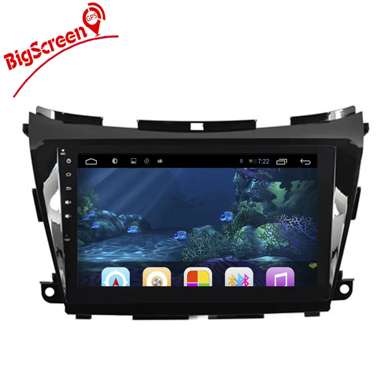 Excellent The Largest Screen Android 6.0 RAM 2GB Car GPS Navigation For Nissan Murano 2015 2016 Multimedia Stereo Radio Record WIFI 4