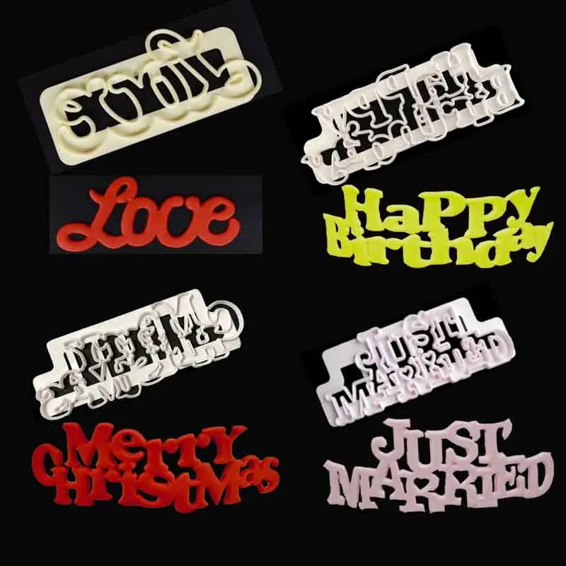 1 Satz Frohe Weihnachtenliebehappy Birthdanur Verheiratet