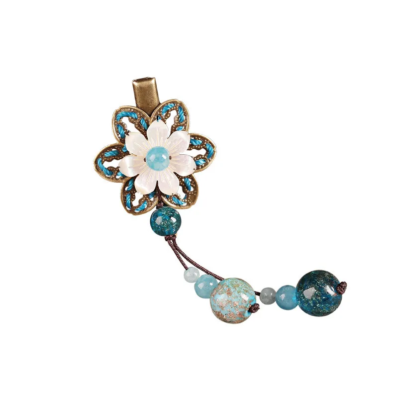 

High Quality Chinese Style Hair Charm Gift Wedding Tiara Women Hair Clip Tiara Jewelery Accessoriese