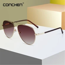 CONCHEN Новая мода унисекс солнцезащитные очки анти синий луч Мужские Винтажные брендовые дизайнерские женские солнцезащитные очки Polit солнцезащитные очки Oculos de sol