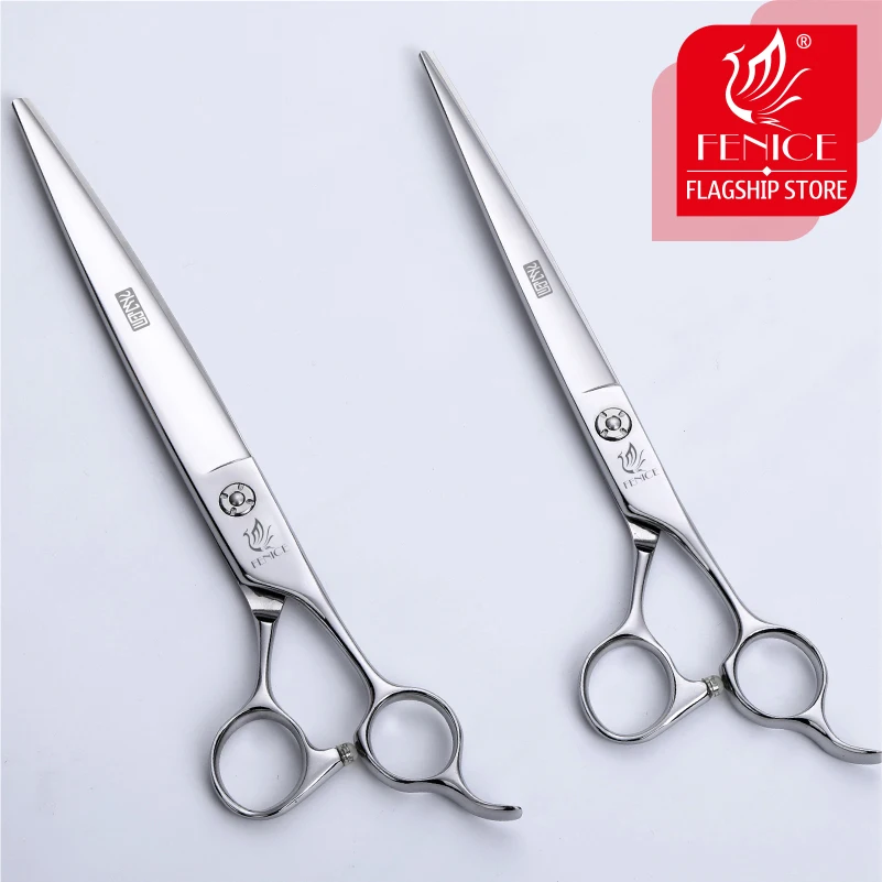 

Fenice 7.0/7.5 inch Pet Grooming Scissors Straight Cutting Shears for Dogs/Cats Animal Supplies