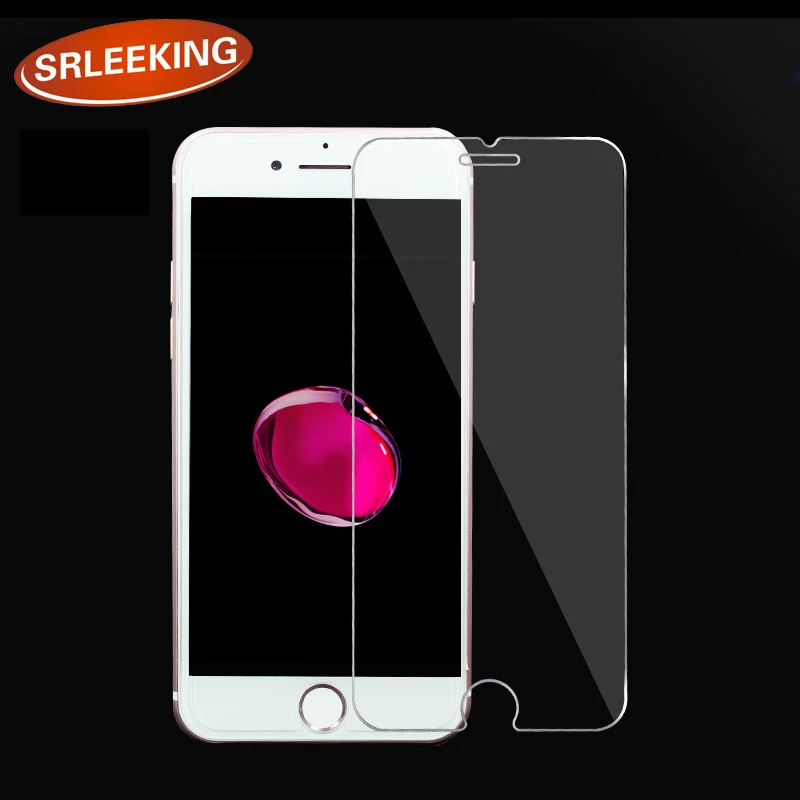 Высококачественное закаленное стекло SRLEEKING для iPhone 6 6s 7 8 Plus Защитное экрана X 5s SE 5c