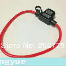 Longyue 20 шт в линии мини-предохранитель держатели предохранителя база водонепроницаемый с кабелем автомобильное гнездо соединителя 20 см провода