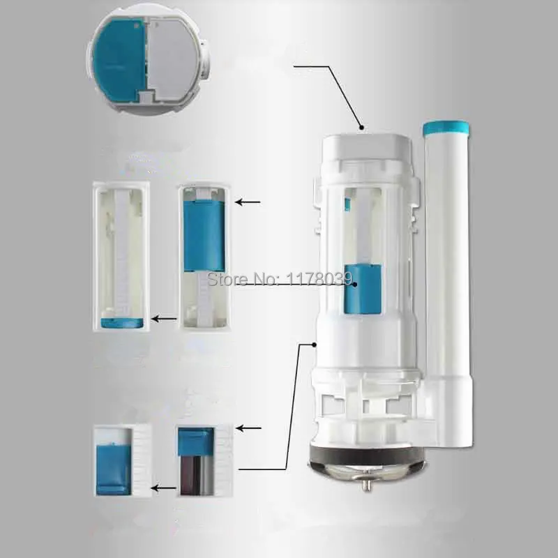 21 см унитаз дренажный водяной клапан, туалет Впускной водяной клапан, все-в-одном резервуар с водой для унитаза аксессуары наборы, J17525