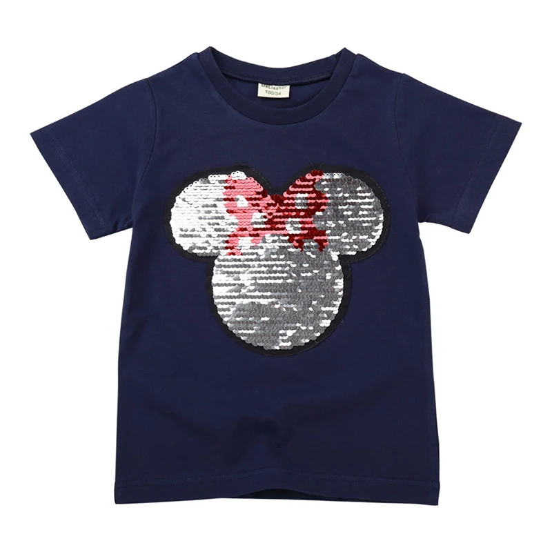 Black Minnie Tee Детский крутой свитер с героями мультфильмов; комплект одежды со штанами; Пижама для мальчиков и девочек; топы принцессы; футболка; весенняя одежда; толстовка с капюшоном для костюмированной вечеринки «История игрушек» - Цвет: Black Minnie Tee