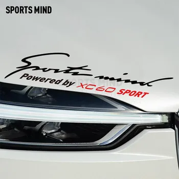 

2 Pieces Sports Mind Reflection material Car Styling On Car Lamp Eyebrow Decals Vinyl Car Stickers For volvo xc60 accessories