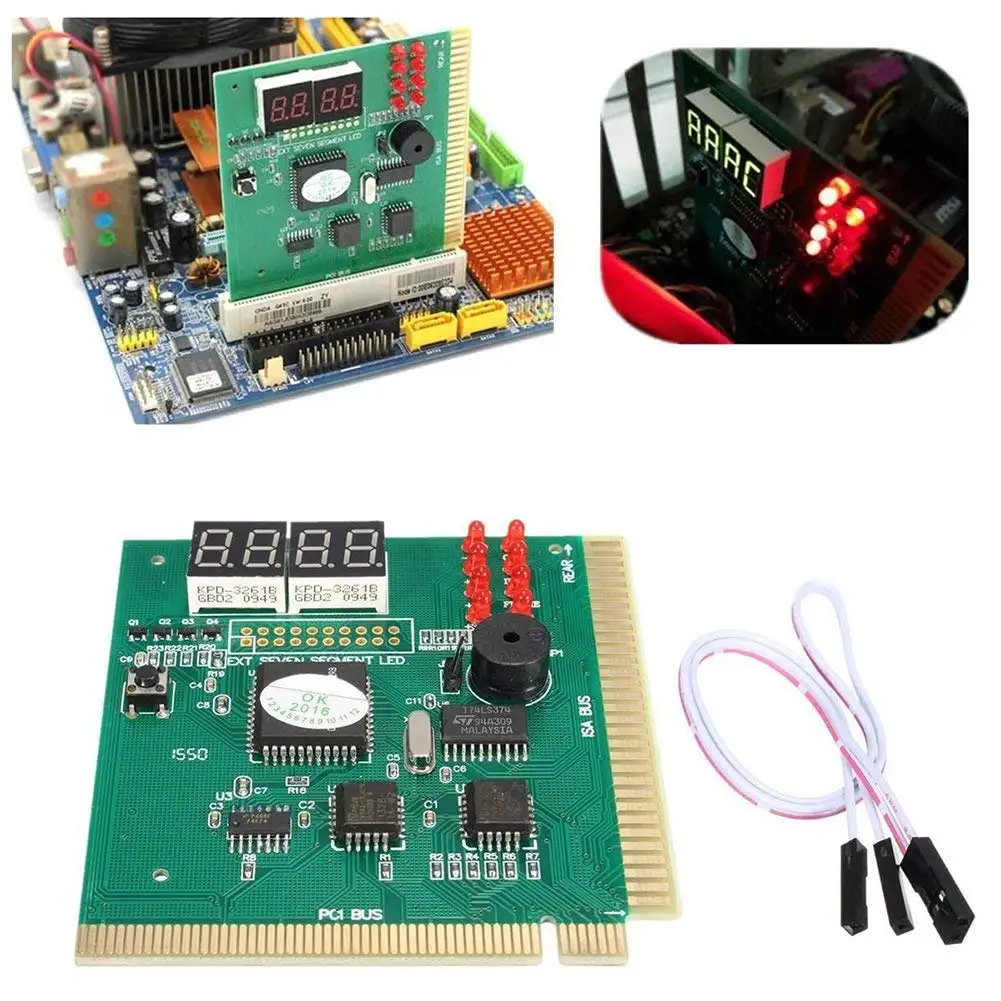 4 значный тестер компьютерной платы PCI Post|Сетевые инструменты| |