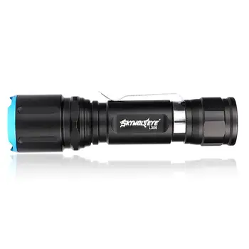 

Skywolfeye LED Flashlight Waterproof 2000LM T6 Bulb Telescopic USB rechargeable work light Torch Camping Flashlight Wholesale