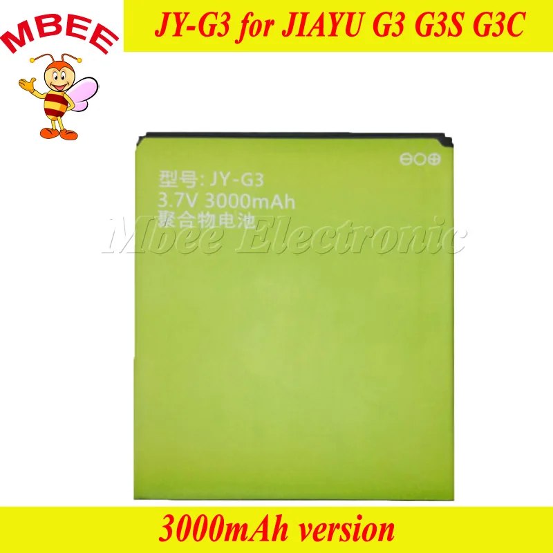 3000mAh version JY-G3 Battery for JIAYU G3 G3S G3C Batterie Bateria Batterij Accumulator AKKU PIL | Мобильные телефоны и