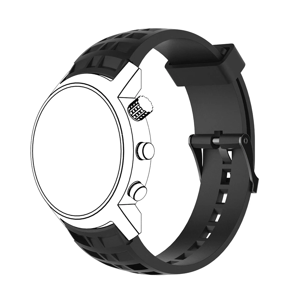 

Silicone Wrist Band Strap Replacement Watchband Compatible SUUNTO Elementum Terra Series DU55