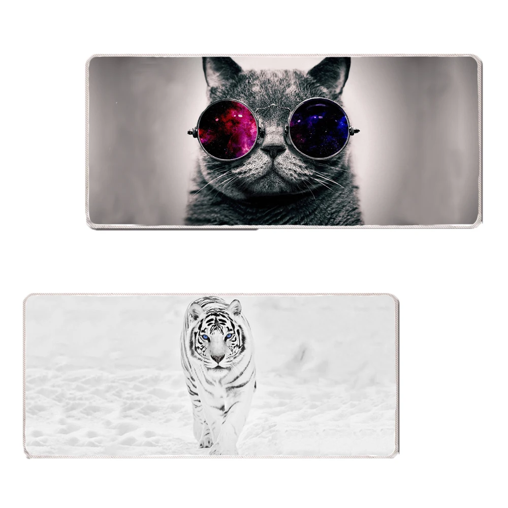 

Viviration Rubber Locked Edge Gaming Mousepad Mat Pad For Trackball Laser Optical Mouse Mice Home/Office Desk Mat Extend Pads