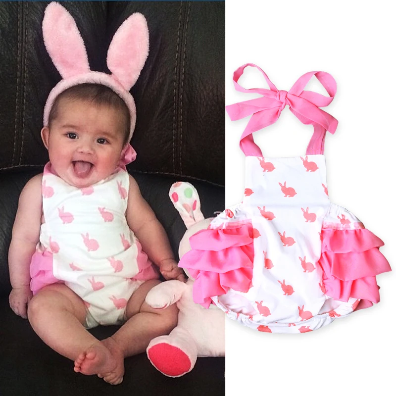 Hot sale Pink Jumpsuits For baby girls chic bodysuit baby playsuit baby floral Jumpsuits 2017