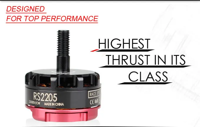 100% оригинал EMAX RS2205 2300/2600KV Дубай Гран-при специальный двигатель 3-4S для DIY Мини Дрон