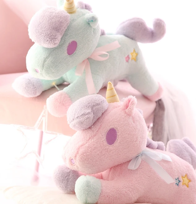 

IVYYE Colorful Unicorn Anime Plush Tissue Boxes Home Paper Cover Decoration Cartoon Napkin Holder Car Pouch Box Unisex Girls New