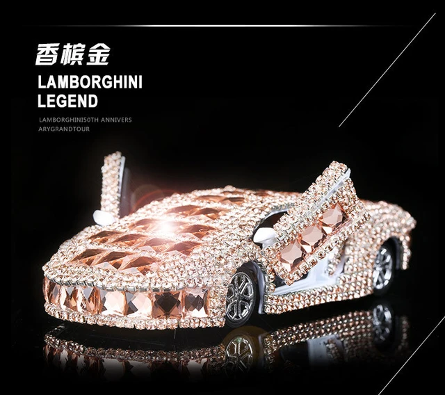 Hochwertigen Kristall Diamant Auto Ornamente Auto Parfüm Sitz Auto Modell  Für Audi Mercedes Benz BMW Mitsubishi Ford Focus - AliExpress