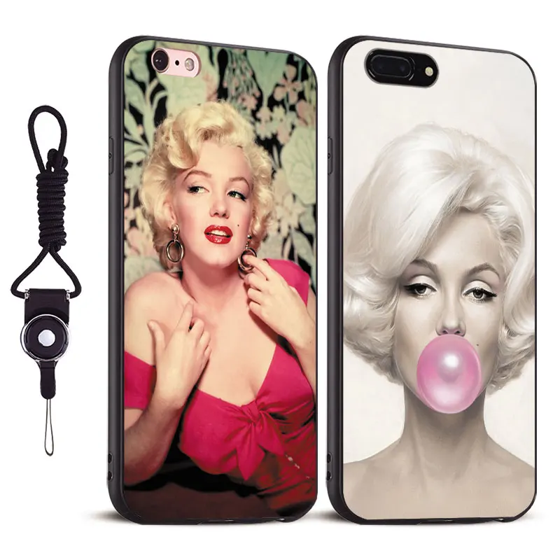 

Marylin Monroe Tpu Soft Silicone Coque Phone Cases Shell Cover bag For Apple iPhone 5 5s Se 6 6s 7 8 Plus X XR XS MAX