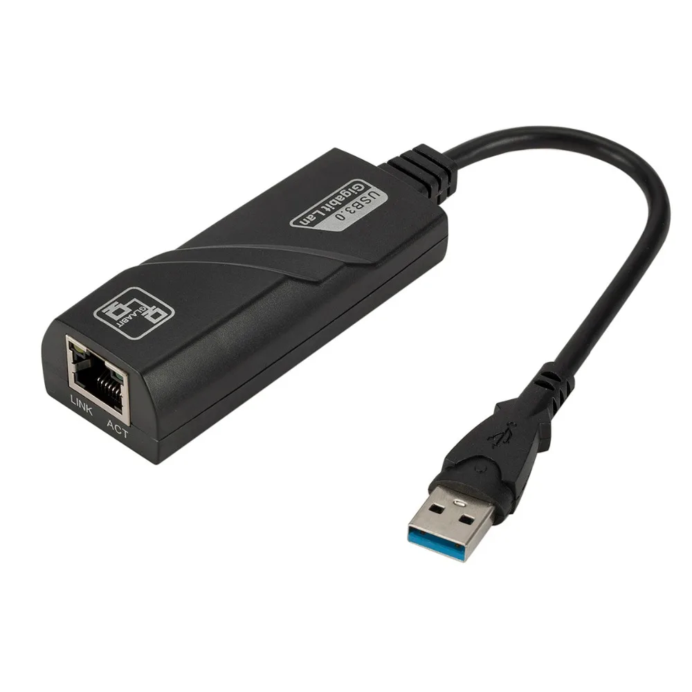 Kebidu USB 3,0-Gigabit Ethernet RJ45 LAN(10/100/1000) Мбит/с сетевой адаптер Ethernet Сетевая карта для ПК ноутбука