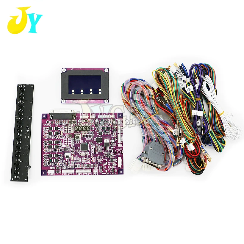 

Crane Machine Claw Game PCB Board With English LCD Display Counting Sensor Wire Harness for PP Tiger Crazy Prize Game M