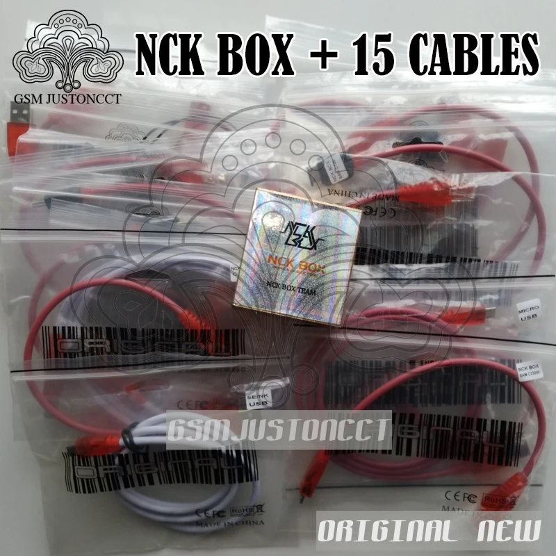 

2018 100% Original new NCK Box with 16 Cables Full activated/Unlock&Repair&Flash ++++free shipping