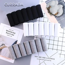 Нижнее белье для женщин размера плюс хлопковые трусики с низкой талией милые однотонные черные белые серые Короткие Дамские нижнее белье для девочек интимное 5 шт./лот XXXL