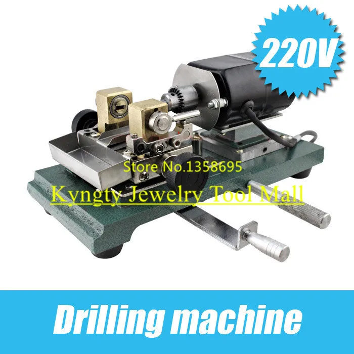 jewelry Tools 220V Pearl Drilling Machine ,Beading Holing machine ;10 boxes - 10pcs/box drilling bits REE jewelry Tools 220V Pearl Drilling Machine ,Beading Holing machine ;10 boxes - 10pcs/box drilling bits REE