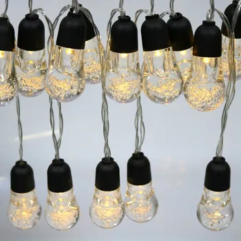 

6m 20 LED fairy light bulb string USB waterproof with remote control Christmas / garden / living room led bulb string lights
