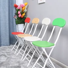 4 шт./лот, складной стул, модный обеденный стол, табурет, переносное уличное кресло, современный минималистичный офисный стул для тренировок