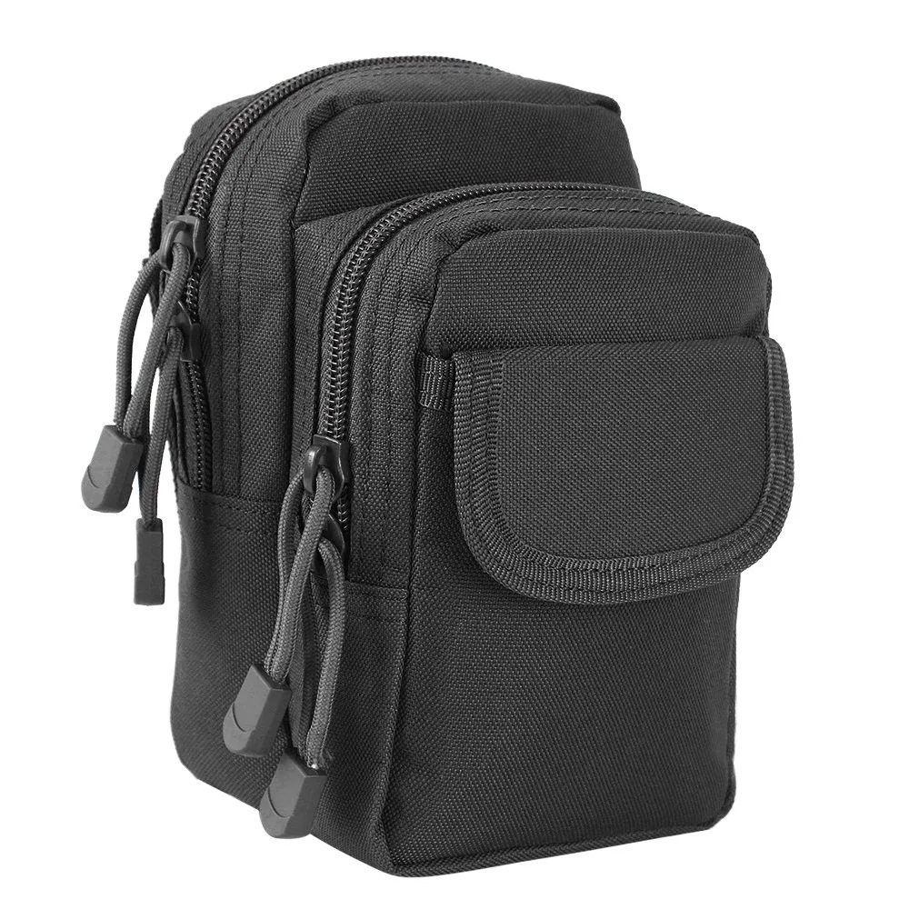 

Tactical Waist Pouch EDC Molle Pouch Utility Small Pocket Gadget Belt Waist Bag Compact Tool Organizer Pack Phone Bag Holster
