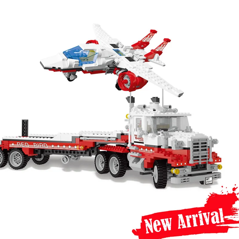 

In-Stock Lepin 21017 1206Pcs Genuine Model Series The Mach II Red Bird Rig Set Children Educational Building Blocks Bricks Toys