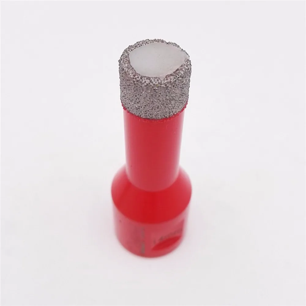 DIATOOL 2pcs Vacuum Brazed Diamond Drilling Bits M14 Connection Diamond Height 10mm Dry drilling for porcelain tile stone DIATOOL 2pcs Vacuum Brazed Diamond Drilling Bits M14 Connection Diamond Height 10mm Dry drilling for porcelain tile stone