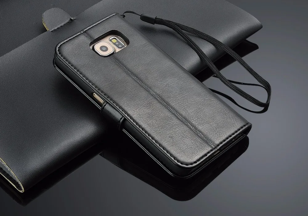 Кожаный чехол-бумажник чехол для samsung Galaxy S3 S4 S5 S6 S7 край S8 A3 A5 A6 A8 J8 J1 J2 J3 J4 J5 J6 J7 Neo Core Grand Prime