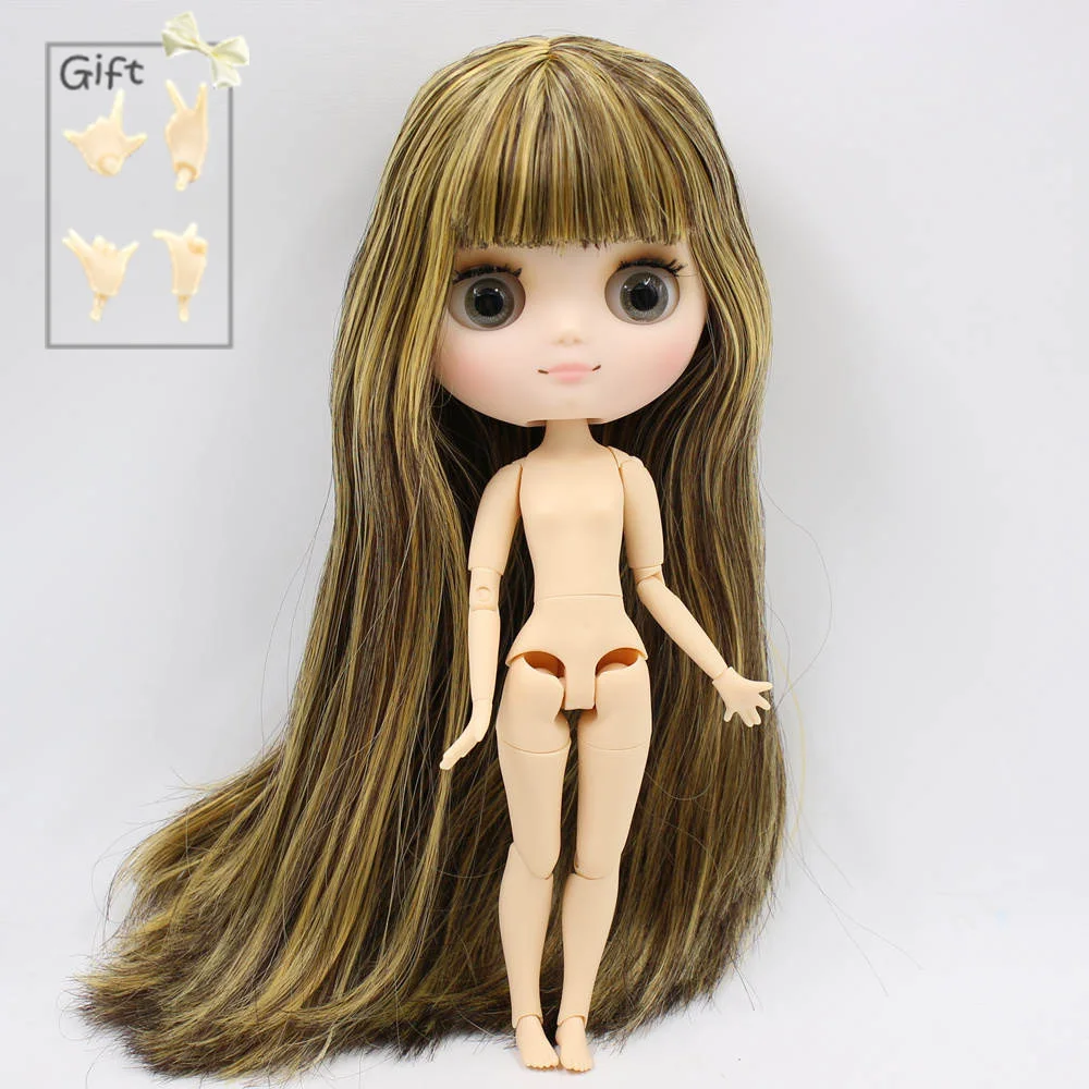 Кукла Blyth Nude Middie № 3, ручная кукла, набор в подарок, подходит для сменной игрушки, 1/8 шарнирная кукла нео - Цвет: matte face