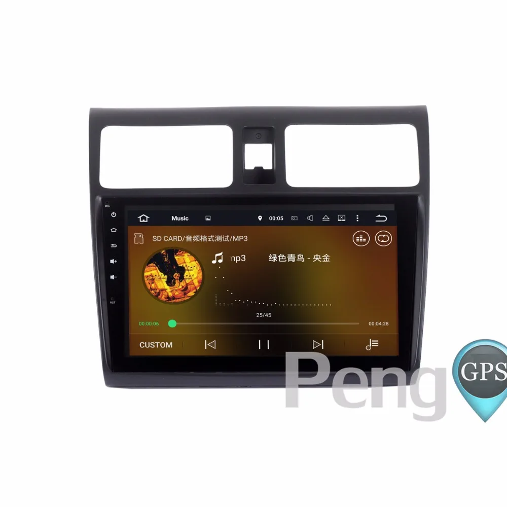 Clearance Octa Core 2 Din Stereo Android 8.0 Car Radio for SUZUKI SWIFT 2004-2010 GPS Navigation CD DVD Player FM 5