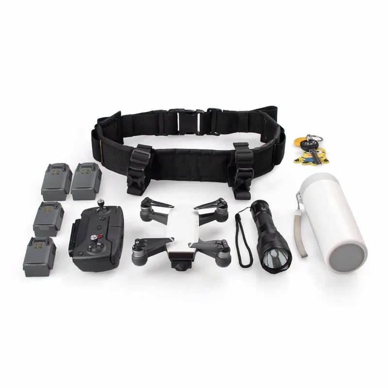 

For DJI Spark Drone Quick Release on-The-Go Carry Top Elastic Strap Holster Waist Bag Belt Holder for DJI Spark Accessories