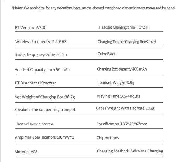 Беспроводные Bluetooth наушники TWS 5,0 наушники 3D стерео наушники с двойной микрофон HIFI мини гарнитура с зарядным устройством