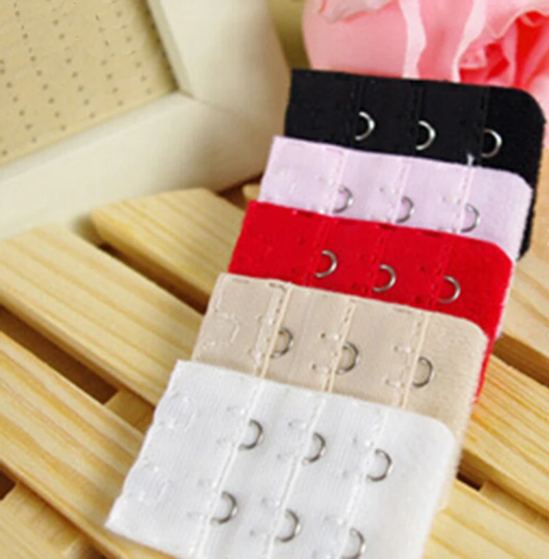 

2pcs/lot Bra Extender 2 Hook Ladies Soft Bra Extension Strap Underwear Strapless Women Intimates Accessories