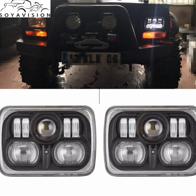 Soyavision 7inch High Low Sealed Beam Conversion Led Headlamp For