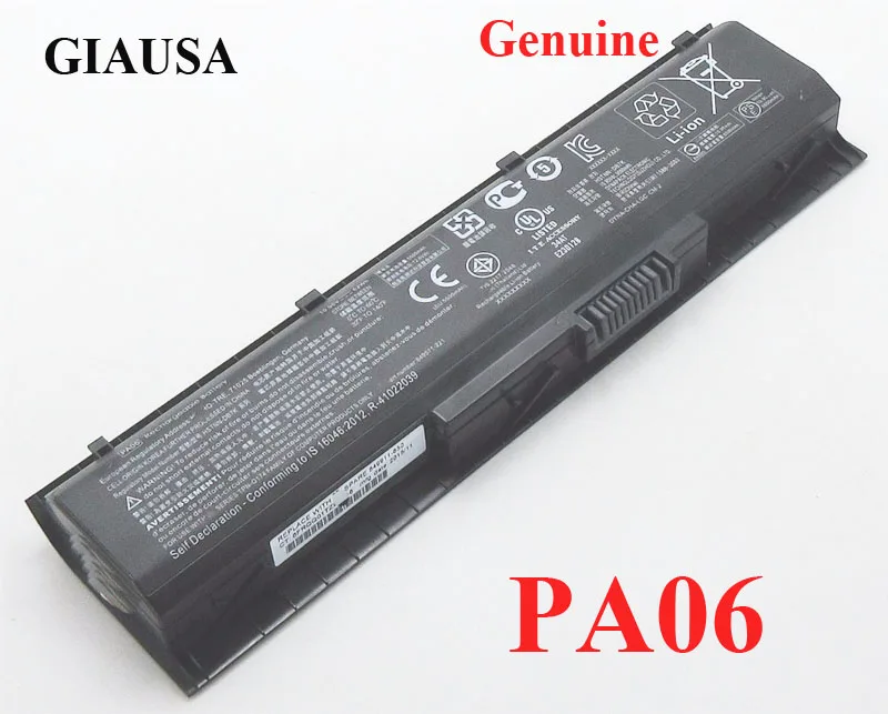 Pa06 аккумулятор hp